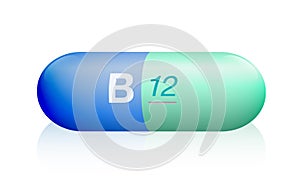 B12 Pill Vitamin Capsule Medicine