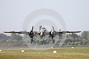 B25 Mitchell- at La Comina 100 anniversary