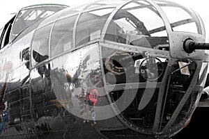 B25 Mitchell Nose Closeup