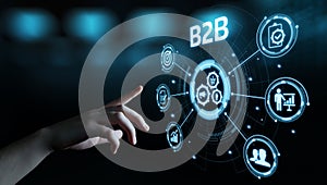 B2B Business Company Commerce Technology Marketing concept