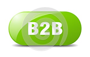 b2b button. b2b sign. key. push button.