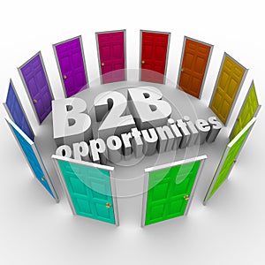 B2B Opportunities Word Doors New Business Paths Careers Jobs