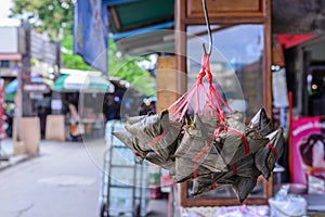 Ba-Jang, Chainese traditional food made from rice and cereals