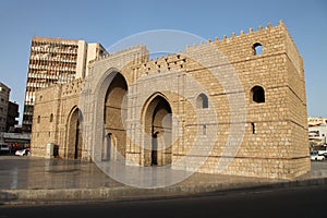 Baab makkah gate in jeddah al balad historical place Jeddah Saudi Arabia