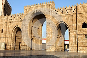 Baab makkah gate in jeddah al balad historical place Jeddah Saudi Arabia