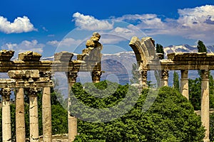 Baalbek, ancient ruins, Lebanon