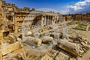 Baalbek, ancient ruins, Lebanon