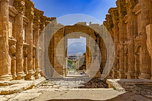 Baalbek, ancient ruins, Lebanon photo