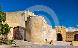 Bab Lahdid, a gate of Fes, Morocco