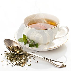 Baba ganoush in a bowl on transparent background
