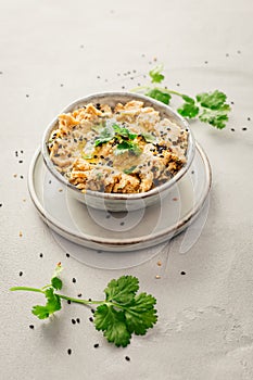 Baba ganoush roasted eggplant dip  or spread