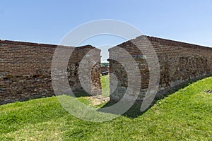 Baba Vida Fortress in town of Vidin, Bulgaria