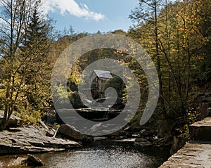 Babcock grist mill in West Virginia