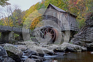 Babcock State Park and the Glade Creek Grist Mill in Autumn