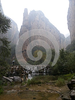 The Babel Gorge Scenic Areaï¼ˆthe TongTian gorges ï¼‰