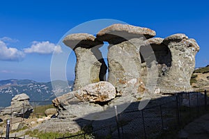 Babele landmark from Bucegi