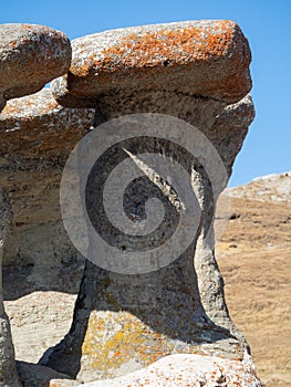 Babele rock landmark, Bucegi mountains, Romania