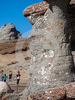 Babele rock landmark, Bucegi mountains, Romania