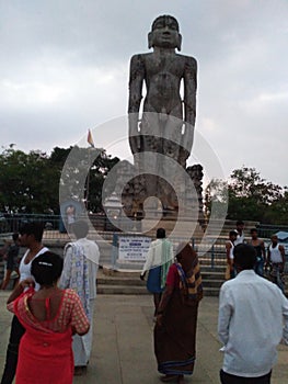 Babhubali statu in Dharmasthala photo