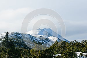 Babia GÃ³ra - Diablak `Devil`s Peak`, which is also the highest peak of this part of the Carpathian Mountains