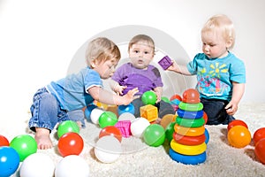 Babies Play With Toys