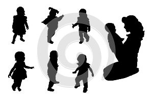 Babies Silhouettes