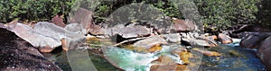 Babinda Boulders or Devil`s Pool