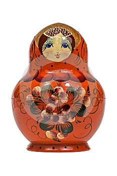 Babushka doll isolated