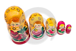 Babushkas or matryoshkas dolls.