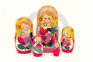 Babushkas or matryoshkas dolls.