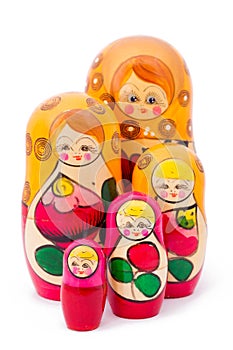 Babushkas or matryoshkas dolls.