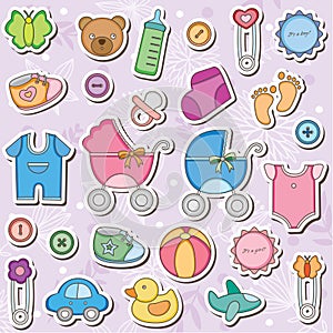 Baby Accessories Clip Art