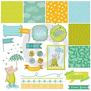 Baby Bear Shower Theme - Design Elements