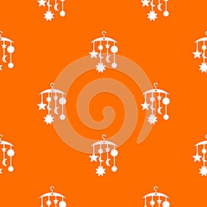 Baby bed carousel pattern seamless