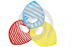 Baby bibs isolated