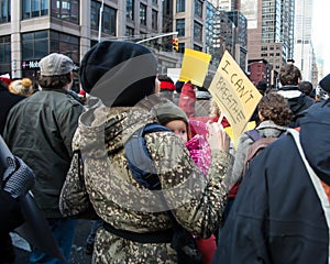 Baby Black Lives Matter Protest