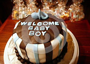 Baby bo cake