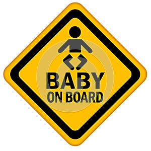 Baby on board photo