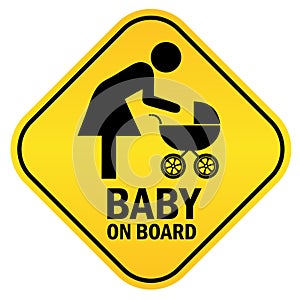 Baby on board photo