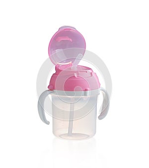 Baby bottle, cup with handles