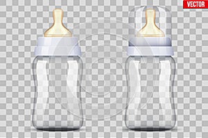 Baby bottles with nipple pacifier