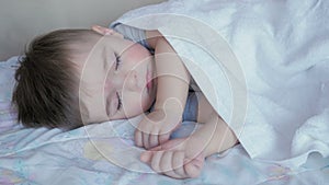 Baby Boy 2 Years Old Sleeping In Crib