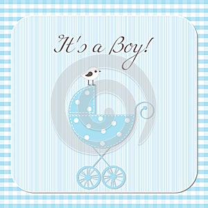 Baby boy arrival photo