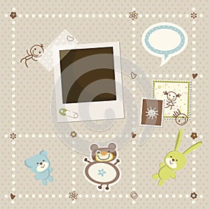 Baby boy card