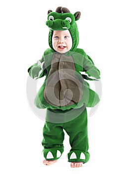 Baby boy in costume