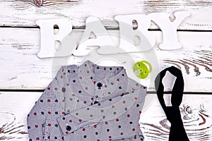 Baby boy modern boutique clothes.