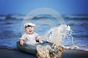 Baby boy sailor