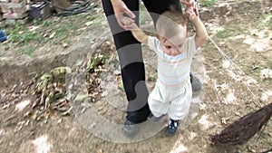 Baby Boy Walking - Steady-Cam Iii