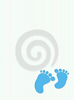 Baby boys feet background