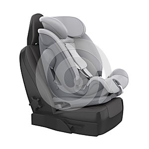 Baby Car Seat Isolated
